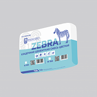 Кладочная цементная смесь цветная ZEBRA (ГОСТ Р 58272-2018)